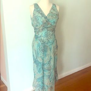 Green/turquoise /blue dress